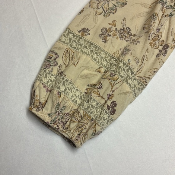 Maurices Cream Relaxed Blouse with Billowy Sleeves - Picture 6 of 7